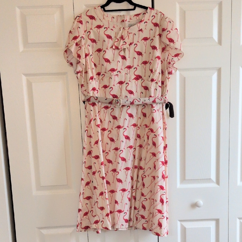 Lindy BopPink Flamingo Dress 18